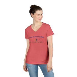 Adult V-Neck T-Shirt - Kindness & Imagination Grow Here